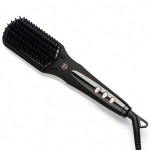 Lange Black Hair Straightening Brush